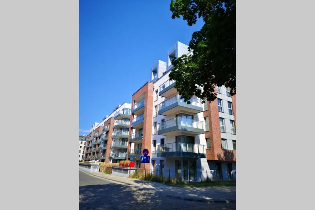 The Blue Apartment Danzica Esterno foto